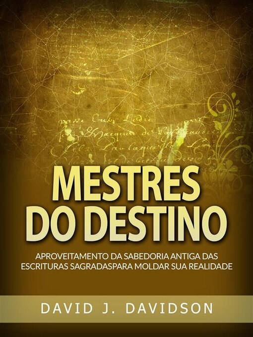 Title details for Mestres do Destino (Traduzido) by David J. Davidson - Wait list